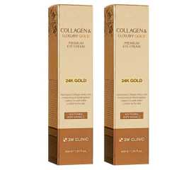 3W Clinic Collagen & Luxury Gold Premium Eye Cream 40ml