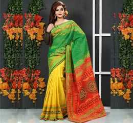 Exclusive Three Shed Andy Silk Saree