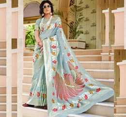 Indian Kalanayam Exclusive Stylish Silk Saree for Women by Rajtex