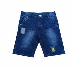Stylish Summer Denim Short Pants for Boys Elastic Waist